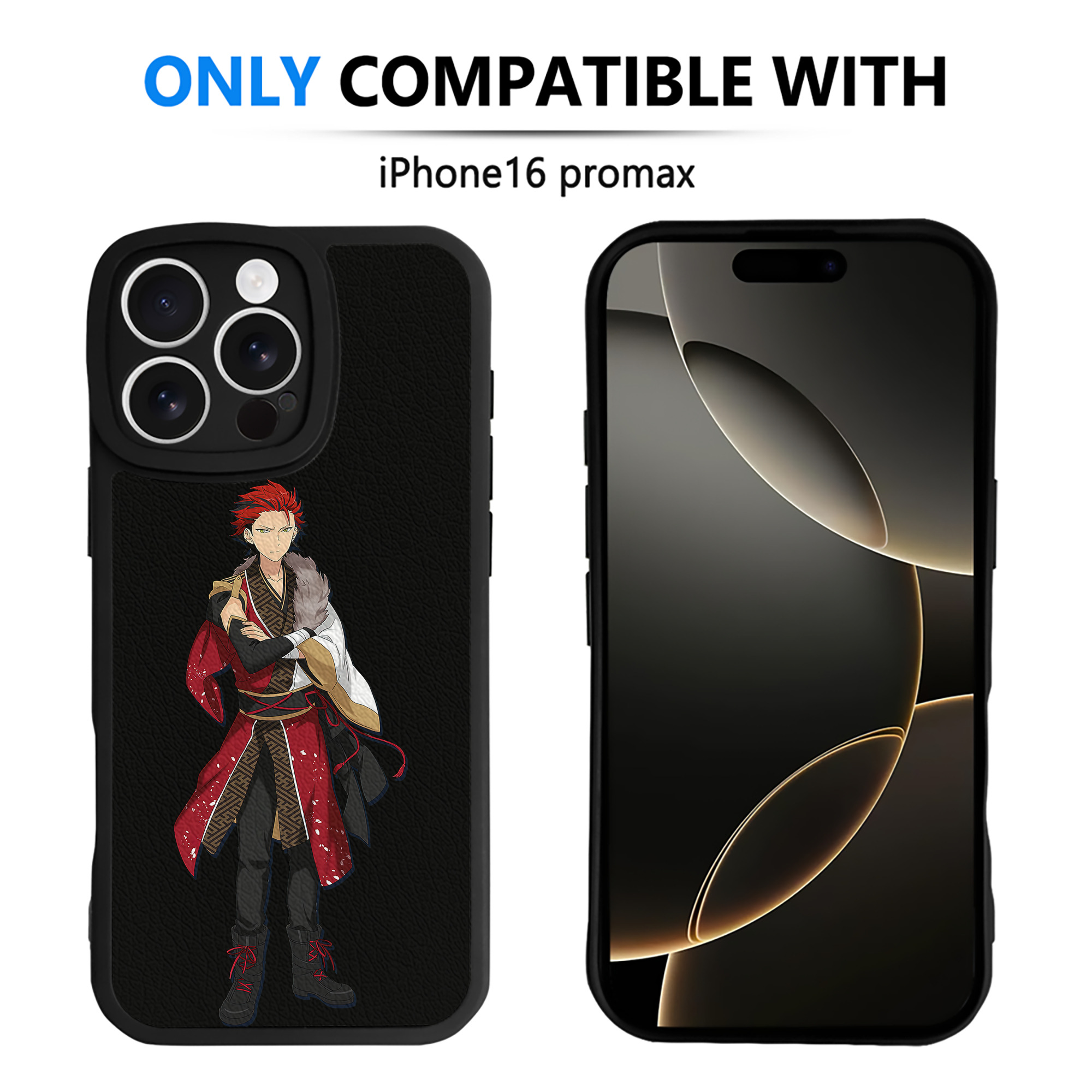（画像用） あんさんぶるスターズ! Ensemble Stars 【iPhone 16シリーズ対応】シリコンスマホケース（レザー調） 材質：シリコン